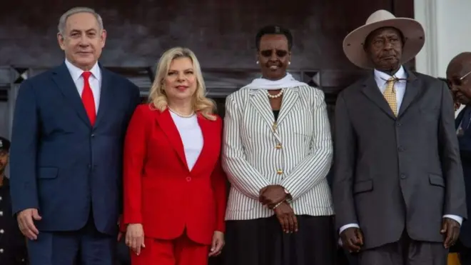 ቀዳማይ ሚኒስትር እስራኤል ነበር ቤንጃሚን ኔታንያሁ ኣብ ዝሓለፈ ዓመት ኣብ ኡጋንዳ ምብጻሕ ኣካይዱ ነይሩ