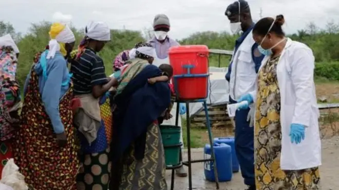 Raia waliokuwa wakiwasili Burundi kutoka DR Congo walikuwa wakilazimishwa kuosha mikono