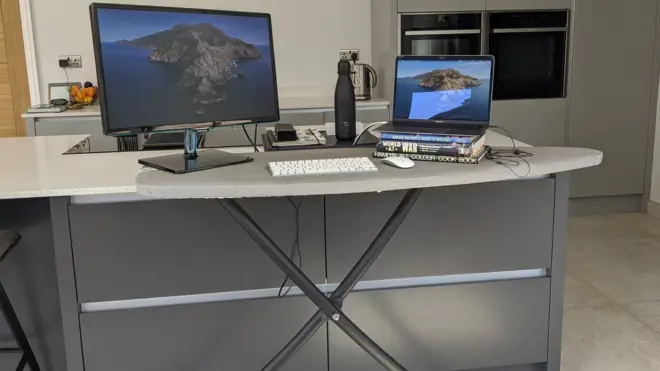 ironing board desk