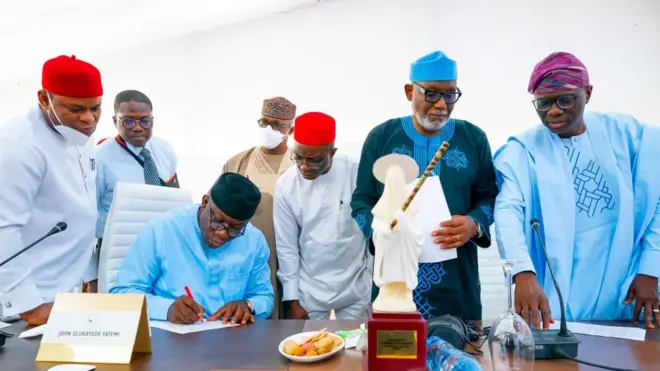 Gwamnonin kudancin Najeriya