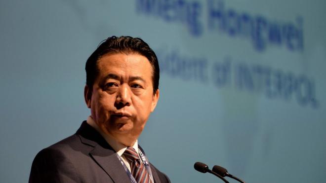 孟宏伟自2016年开始担任国际刑警组织主席。