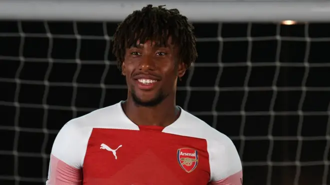Arsenal midfielder Alex Iwobi
