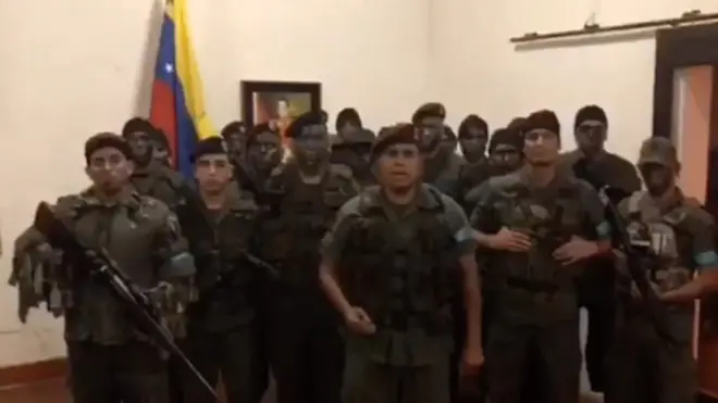 Grupo de rebeldes venezolanos