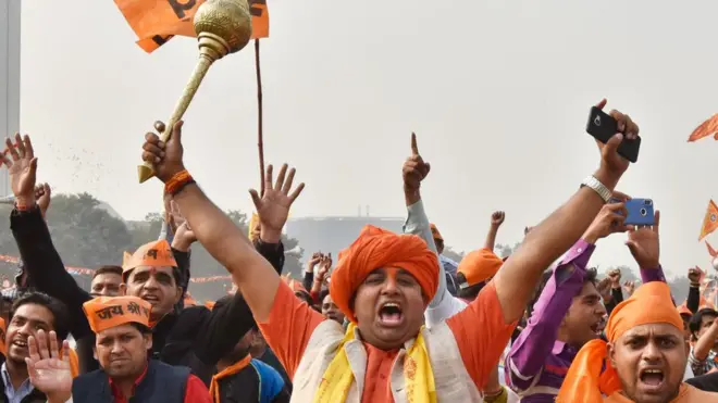 بابري جومات پر ځای مندر