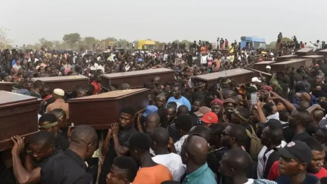 Na at least 93 people die for di latest killings for Benue