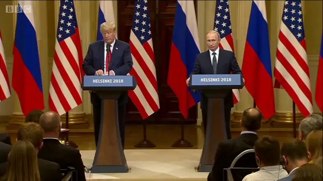 Bertemu Putin, Trump bela Rusia soal intervensi Pemilu AS