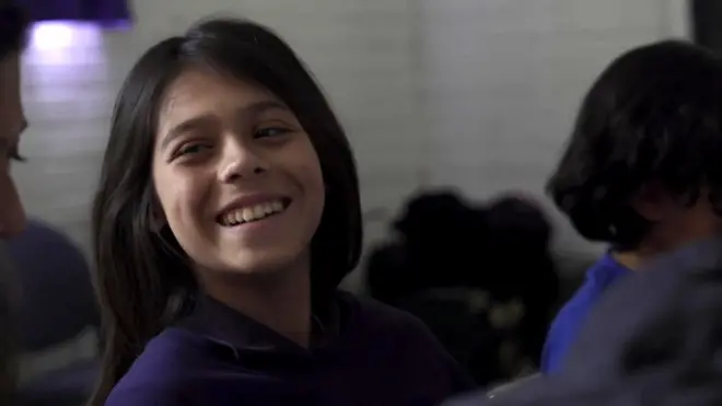 智利阿瑪蘭塔學校一位學生