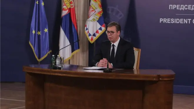 Predsednik Srbije Aleksandar Vučić