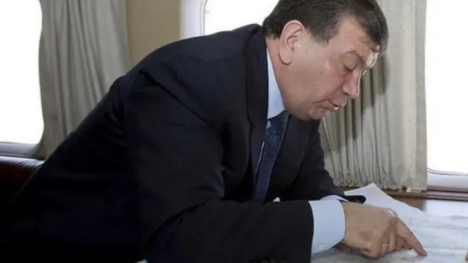 Шавкат Мирзиёев самолётда