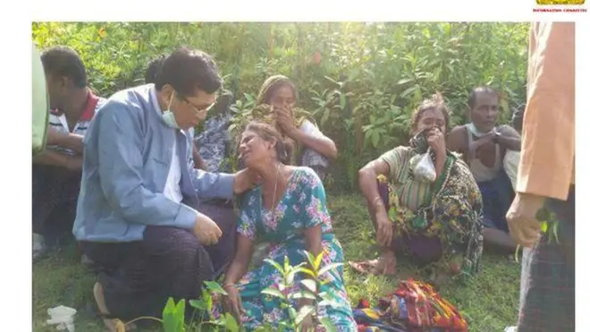 အလောင်းတွေ ပြန်တွေ့ရပြီးချိန် ပူဆွေးသောက ရောက်နေတဲ့ ဆွေမျိုးသားချင်းတွေ