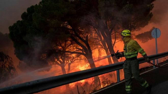 기후 변화: 기록적인 폭염·산불… 또다시 '불타는' 유럽