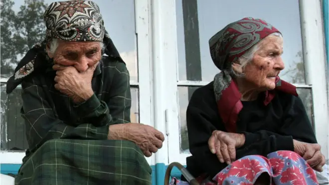 грузинские беженки