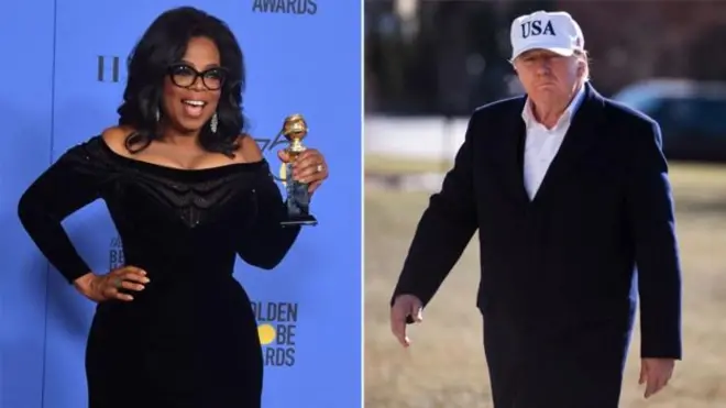 ทรัมป์กล่าวว่าเขาชอบโอปราห์ แต่ไม่คิดว่าเธอจะลงสมัครชิงตำแหน่งประธานาธิบดีจริง