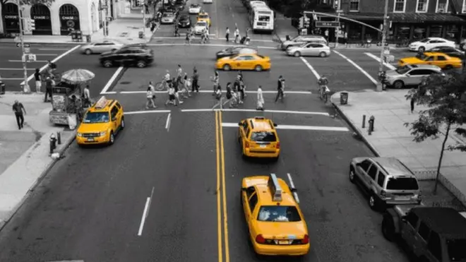 การนั่งรถแท็กซี่ร่วมกับคนอื่นช่วยลดปริมาณรถยนต์บนท้องถนนลงได้