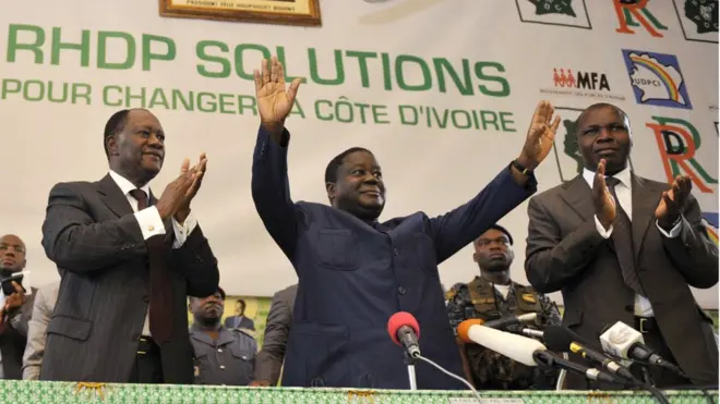 Le PDCI quitte son allié politique, le RDR