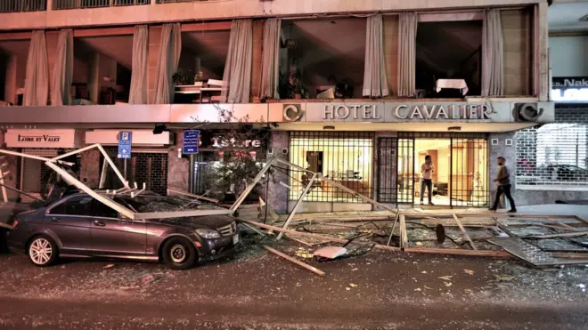 Prozori u gradu popucali su tokom eksplozije