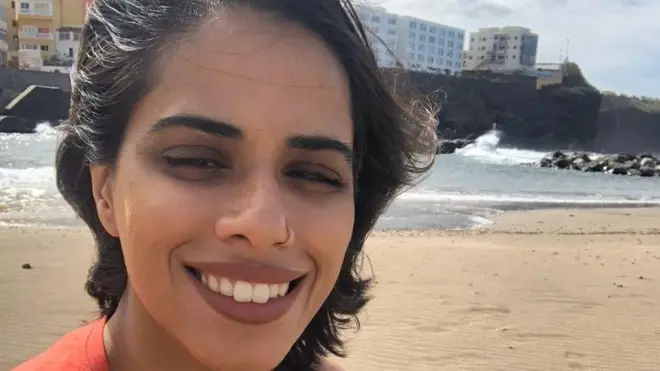 Niharika Mahandru oo ku sugan gob xeeb ah