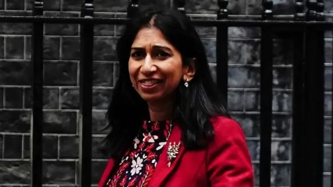 ब्रिटेन की गृहमंत्री सुएला ब्रेवरमैन