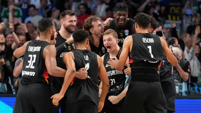 Slavlje nemačkih reprezentativaca