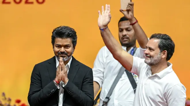 විජෙයි සහ රාහුල් ගාන්ධි