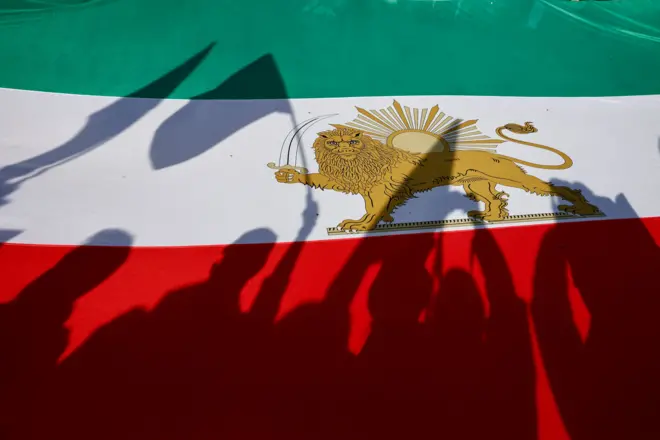 Дореволюционный флаг Ирана