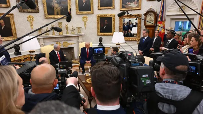 ترامب ونتنياهو في البيت الأبيض