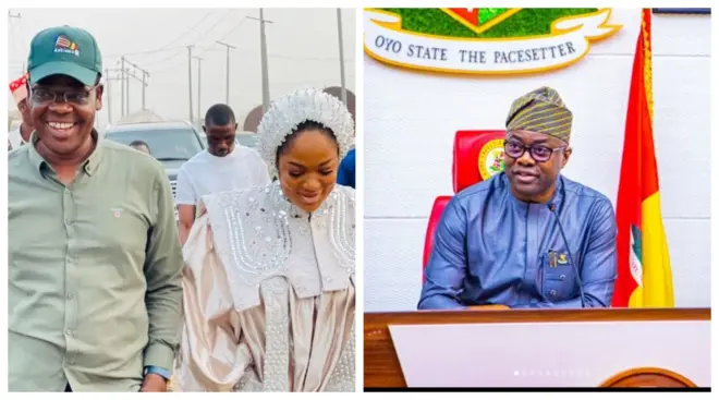 Aworan Oriyomi Hamzat, Olori Naomi ati Gomina Seyi Makinde