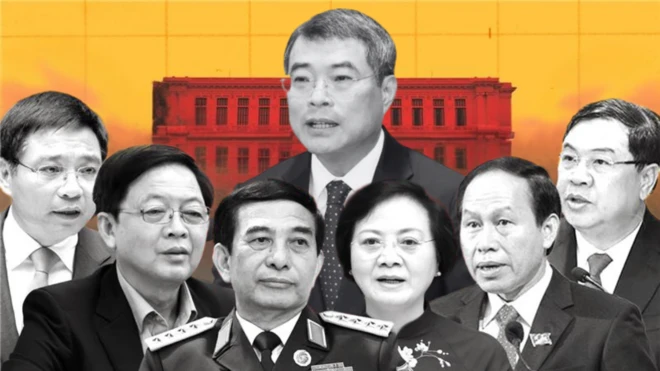 Ảnh thiết kế: Thủ tướng Lê Minh Hưng và 6 phó thủ tướng 