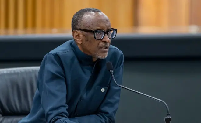 Perezida Paul Kagame mu kiganiro n'abanyamakuru ku wa kane