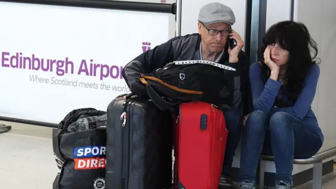 العطل أثر على حركة الطيران في عدد من المطارات 