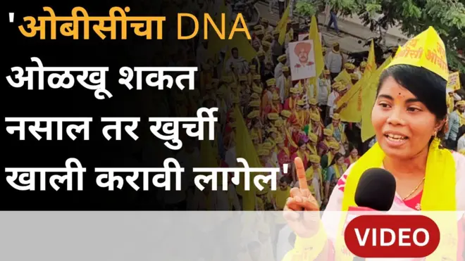 'तुम्हाला ओबीसीचा DNA ओळखू शकत नसाल तर खुर्ची खाली करावी लागेल' नागपुरात ओबीसींचं आंदोलन