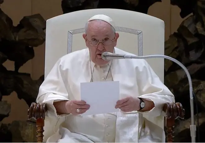 پوپ روس یوکرین جنگ