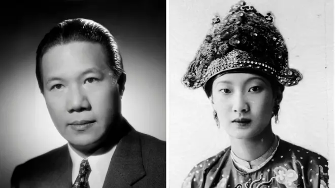 Vua Bảo Đại và Hoàng hậu Nam Phương