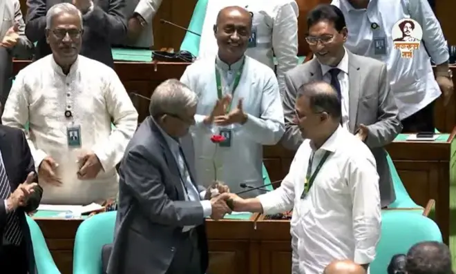 মির্জা ফখরুল ইসলাম আলমগীরকে রাষ্ট্রপতি ঘোষণা