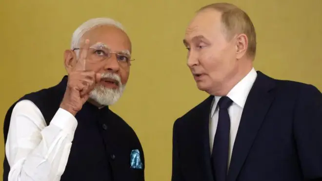 पीएम मोदी-व्लादिमीर पुतिन