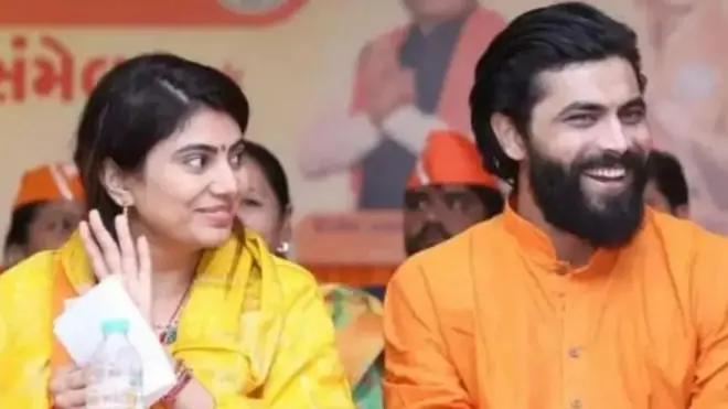 రివాబా జడేజా, రవీంద్ర జడేజా