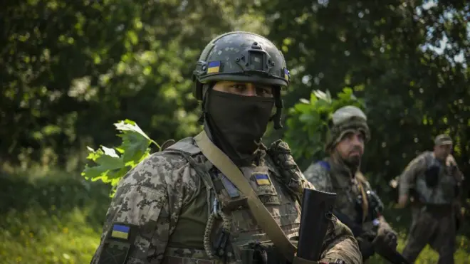 Український військовий на навчаннях, ЗСУ