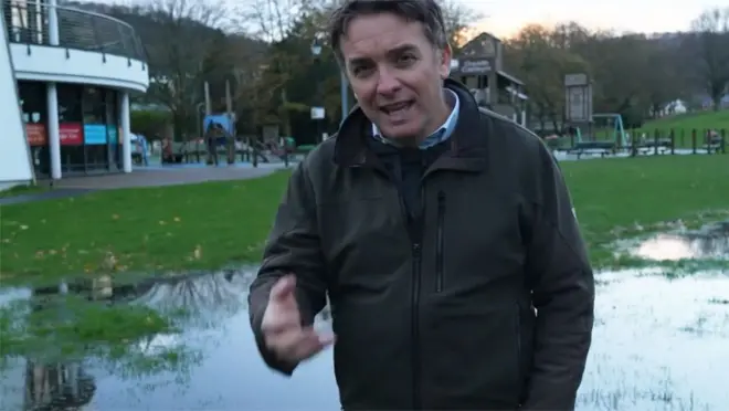 イギリスの洪水