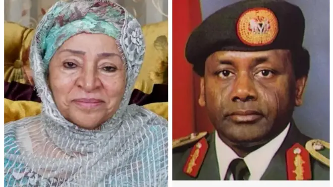 Maryam ati ọkọ rẹ, Oloogbe Sani Abacha