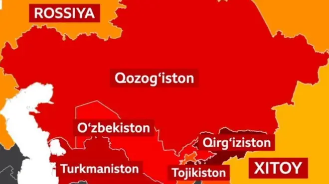 Марказий Осиё харитаси