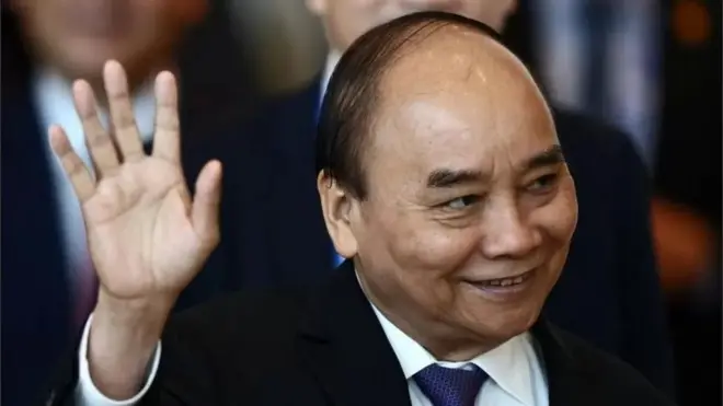 นาย เหวียน ซวน ฟุก ดำรงตำแหน่งผู้นำสูงสุดของเวียดนามมานานหลายปี 