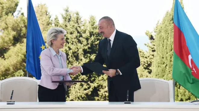 Azərbaycan, Avropa İttifaqı, İqtisadiyyat, enerji, qaz, təbii qaz