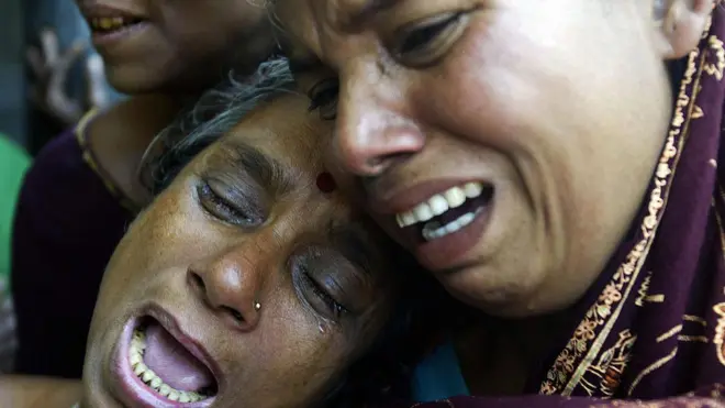 পুলিশের গুলিতে স্বজন হারানোর পরে নন্দীগ্রামের দুই নারী