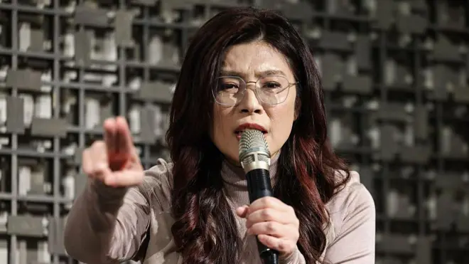 Bà Trịnh Lệ Văn coi chuyến thăm Trung Quốc của mình là một chuyến đi vì hòa bình 