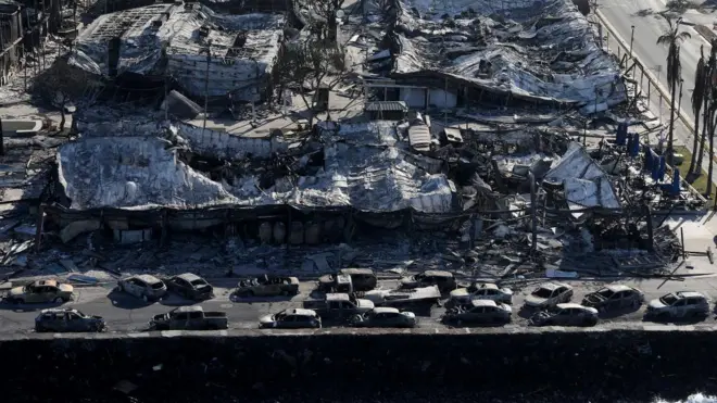 آتش سوزی در هاوایی