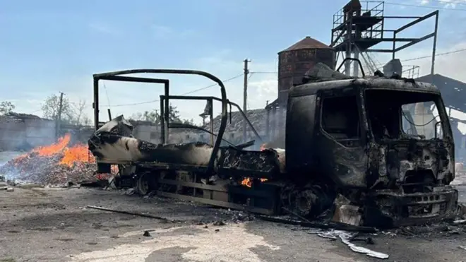 последствия обстрела