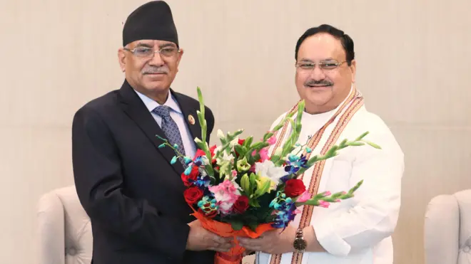 प्रचण्ड र नड्डा