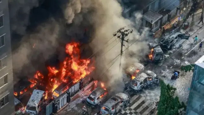 ڈھاکہ، مظاہرے