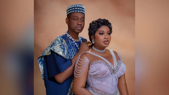 Adedimeji Lateef and im wife, Adebimpe Oyebade