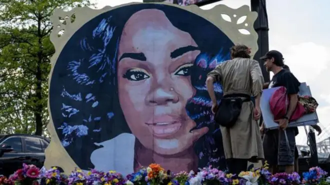 ለብሬኦና ቴይለር የተሰራ መታሰብያ